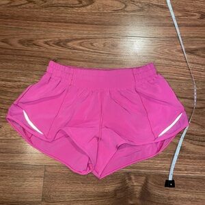 pink lululemon athletics shorts